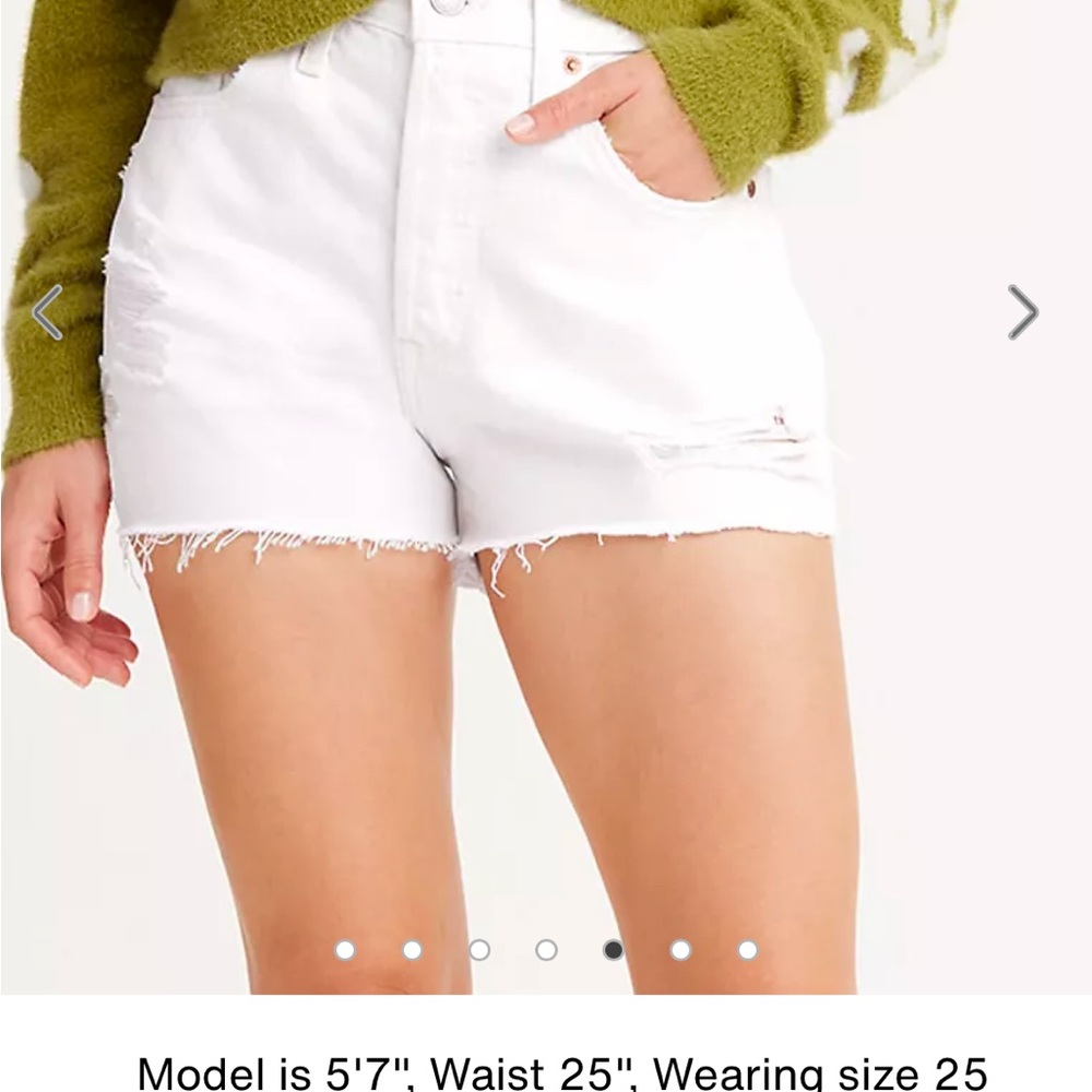 501 Original Fit High Rise shorts